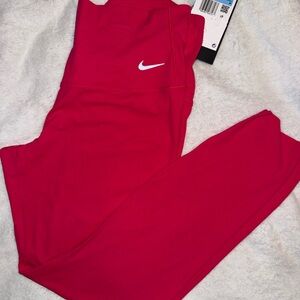 Nike Kids Bright Red Leggings
